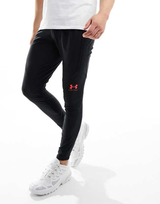 Under Armour CHALLENGER PANT - Tracksuit bottoms - black/black 