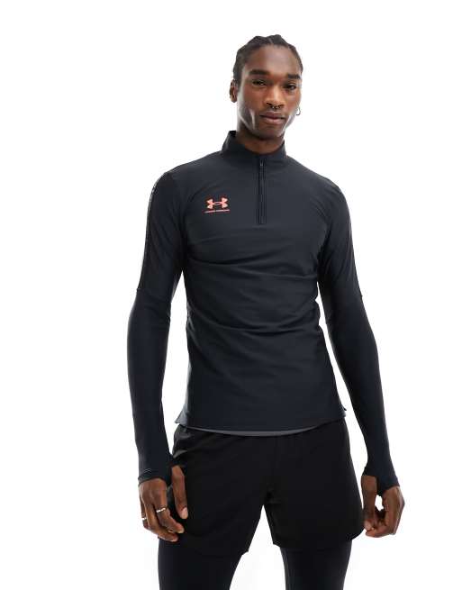 Under armour cheap black quarter zip