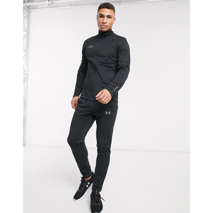 Under Armour Challenger tracksuit in black