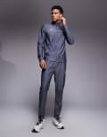 [Under Armour] Under Armour Challenger tracksuit in castlerock grey and white M GREY