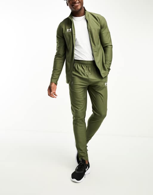 Khaki under store armour tracksuit