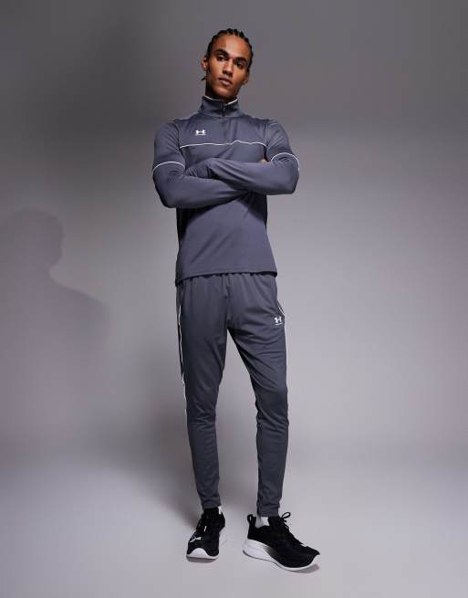 Under Armour Challenger training bottoms in castlerock grey, 2 of 5
