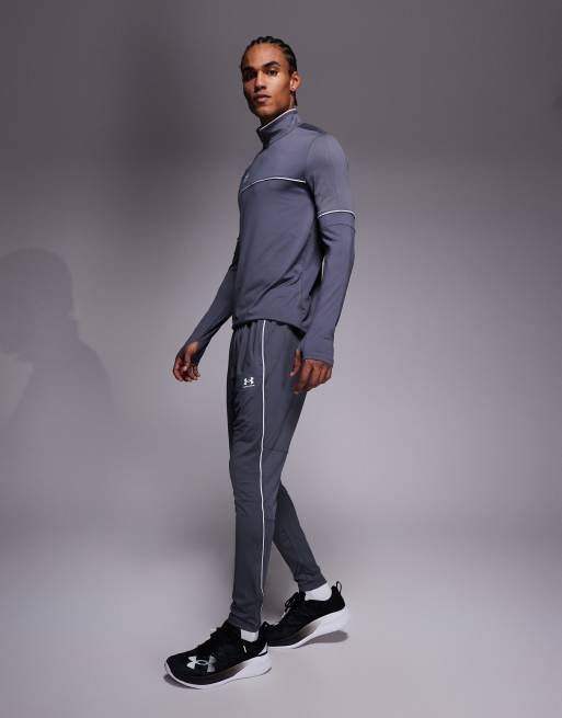 Under Armour Challenger training bottoms in castlerock grey, 3 of 5