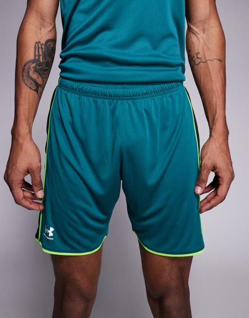 Under Armour Challenger training shorts in rack green, 4 of 5
