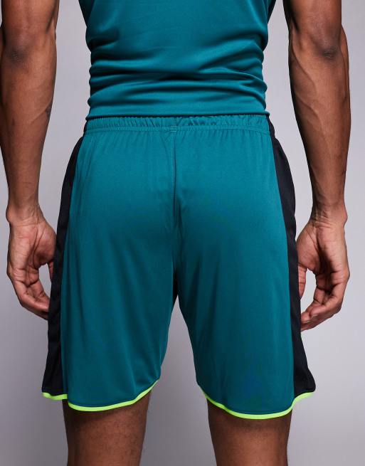Under Armour Challenger training shorts in rack green, 5 of 5
