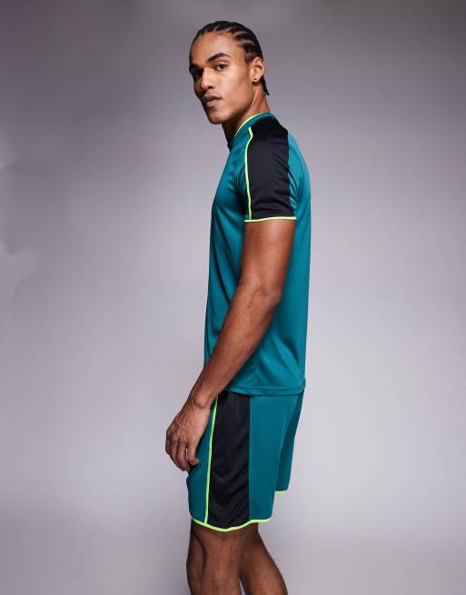 Under Armour - Challenger - Trainingsshort in groen, 3 van 5