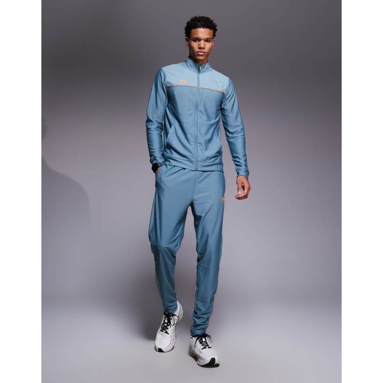 Under Armour Challenger Tuta sportiva blu diaspro e arancione