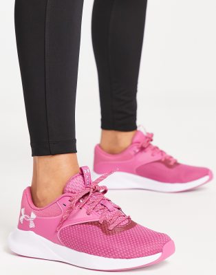 Under Armour Charged Aurora 2 trainers in pink - ASOS Price Checker