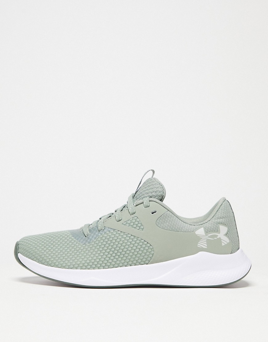 Under Armour Charged Aurora 2 trainers in green