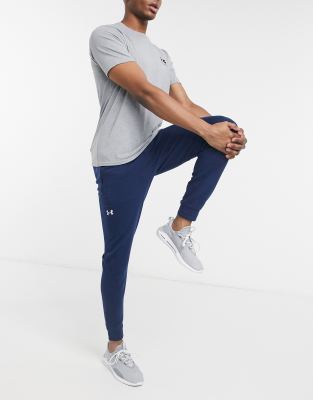 navy under armour joggers