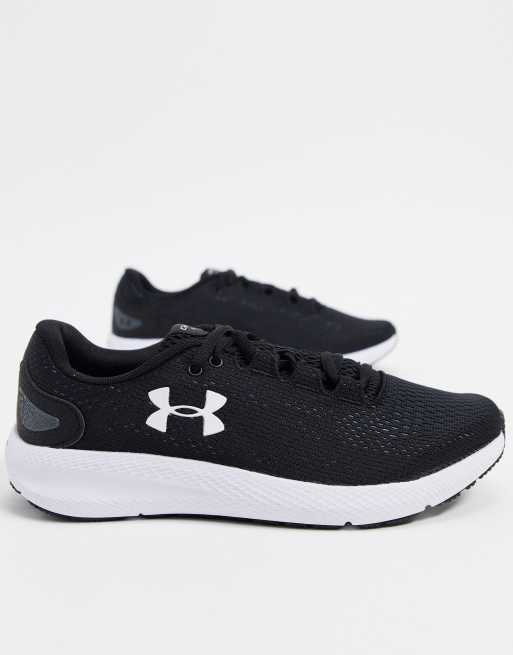 Under Armour Charged pursuit 2 Baskets Noir ASOS