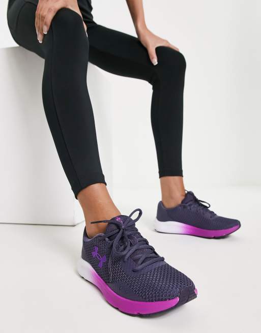 Under Armour – Charged Pursuit 3 – Fioletowe buty sportowe