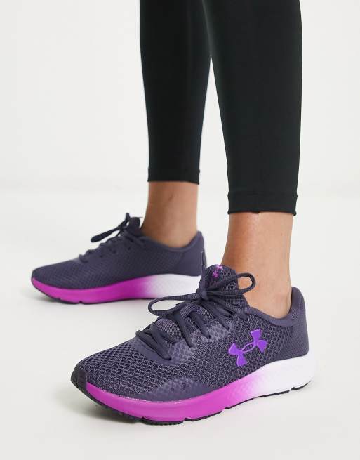 Buy Under Armour Women's UA Charged Pursuit 3 Shoe Purple in Dubai