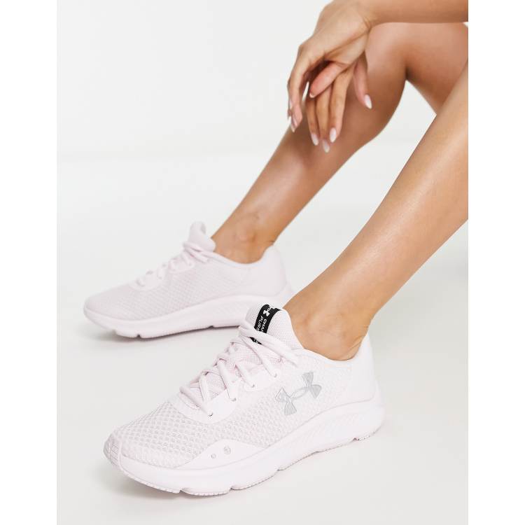 Pink under 2025 armour trainers