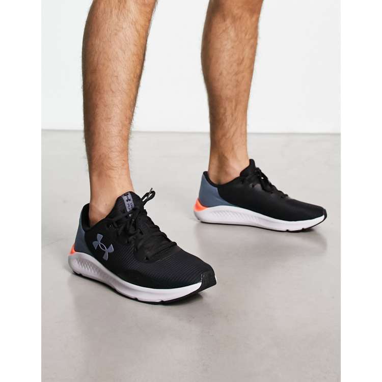 Under Armour Charged Pursuit 3 Tech trainers in black ASOS