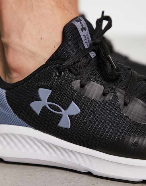 Under Armour Charged Pursuit 3 Tech trainers in black