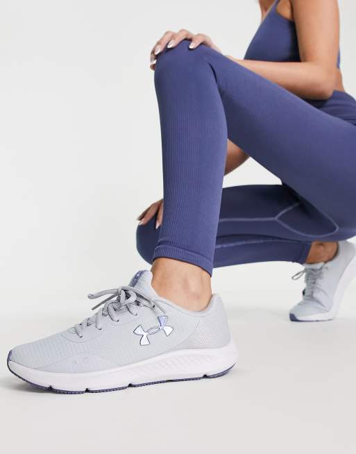 Under armour shop trainers grey