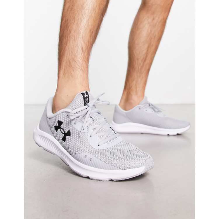 rouw Berg Vesuvius Fragiel Under Armour Charged Pursuit 3 trainers in grey | ASOS