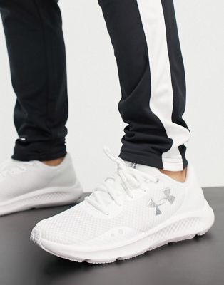 Under Armour Charged Pursuit 3 trainers in white