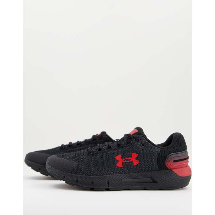 Under armour red trainers sale