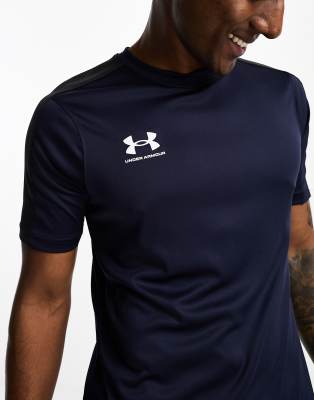 Under Armour co-ord Challenger training t-shirt in navy | ASOS