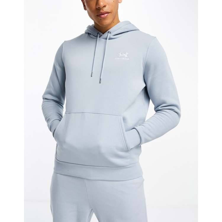 Under Armour co ord Essential fleece hoodie in blue