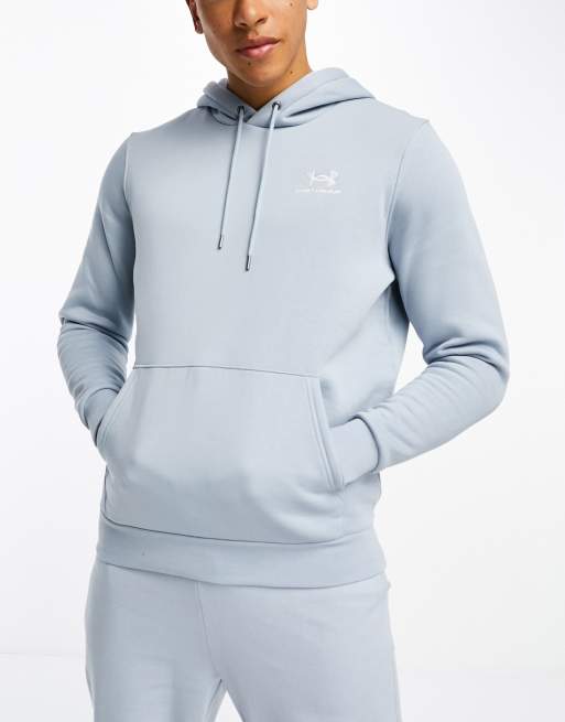 Baby blue under armour hoodie hotsell