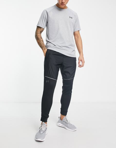 Under Armour co-ord Fleece Storm joggers in black