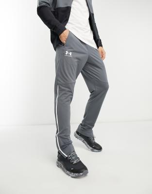 Under Armour co-ord pique track pants in grey