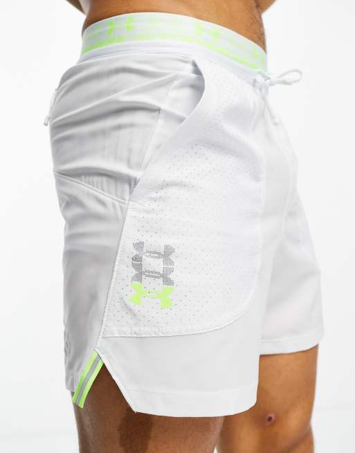 White under shop armour shorts