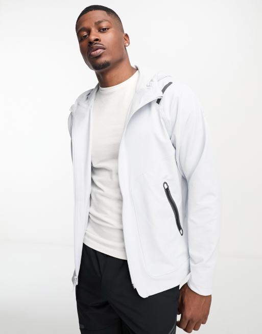 White under armour clearance windbreaker