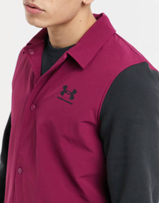 under armour purple jacket