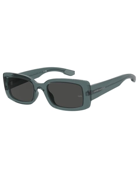 Under Armour - Crossover - Gafas de sol transparentes rectangulares con lentes grises - view 1