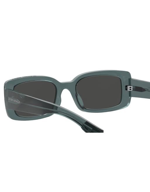 Under Armour - Crossover - Lunettes de soleil rectangulaires à verres gris - Transparent, 6 de 7