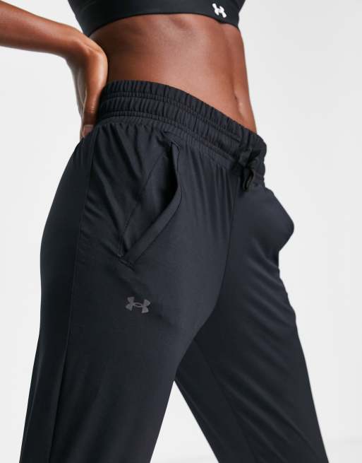 Under Armour draw string joggers in black