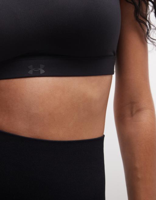Under Armour - Effortless - Reggiseno sportivo a sostegno elevato nero, 3 di 4