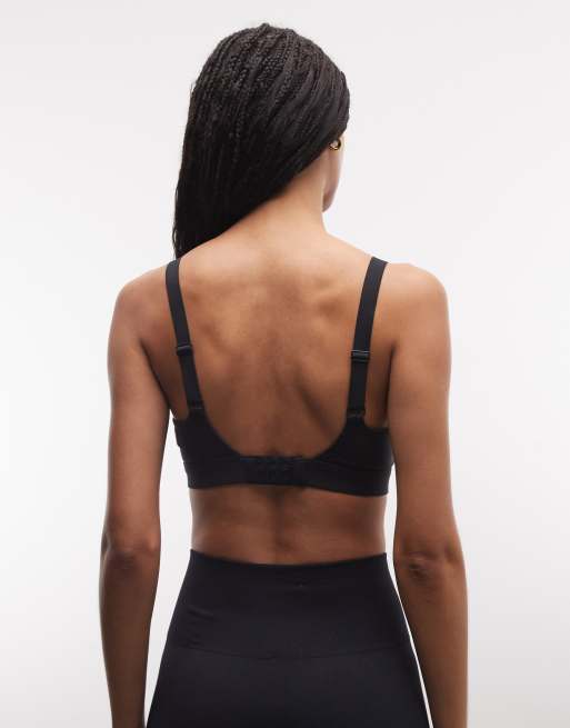 Under Armour - Effortless - Reggiseno sportivo a sostegno elevato nero, 4 di 4