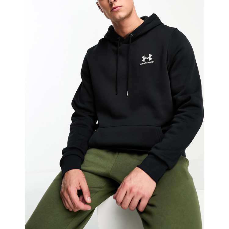 All black under armour outlet hoodie