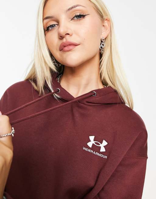 Under armour hoodie outlet maroon