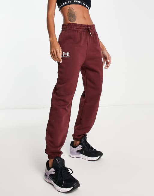 Invincible Women�s Crest Joggers (S, Burgundy) 