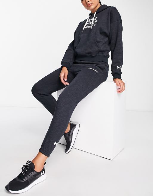  Essential Script Pant, Black - women's sweatpants - UNDER  ARMOUR - 55.39 € - outdoorové oblečení a vybavení shop