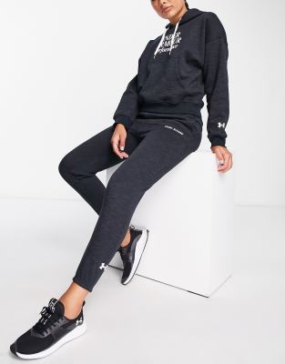 Under Armour Essential Script joggers in black - ASOS Price Checker
