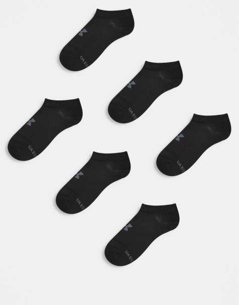 Under Armour - Essential - Set van 6 paar sokken in zwart - view 1