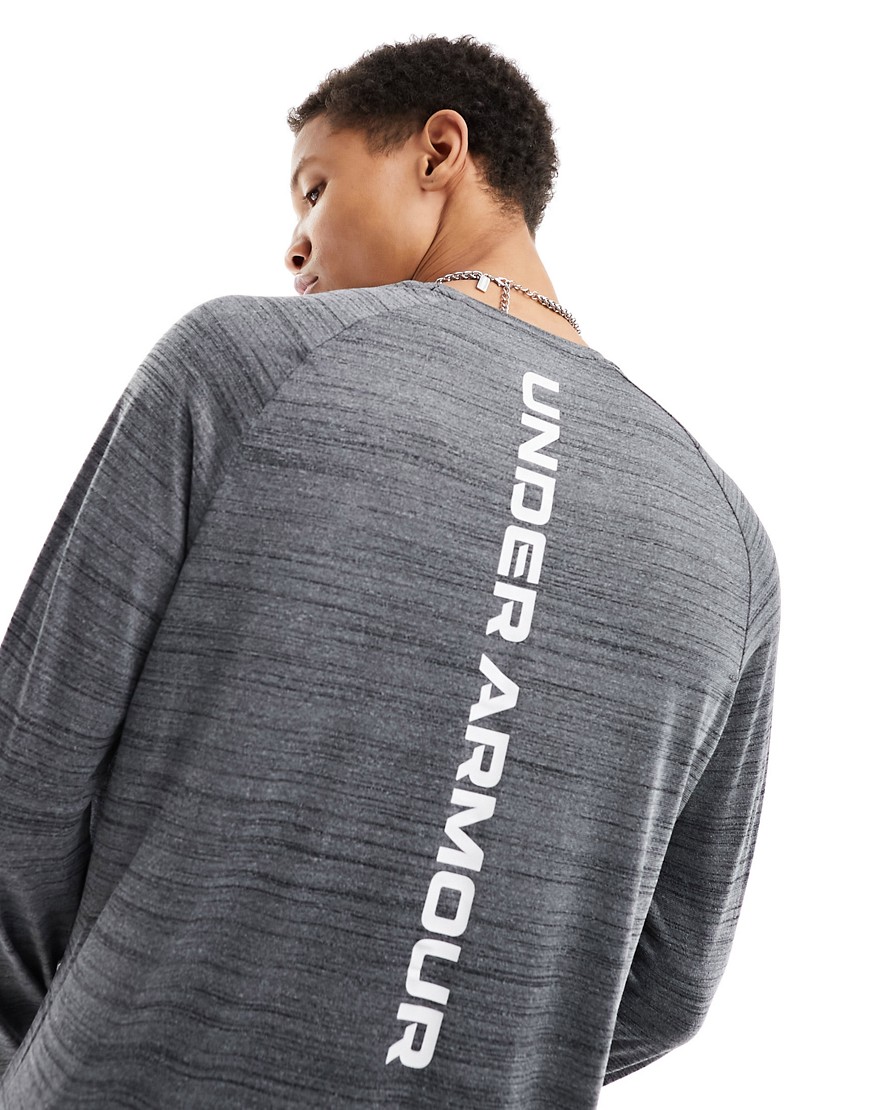 Under Armour Evolved Core Tech 2.0 long sleeve t-shirt in grey