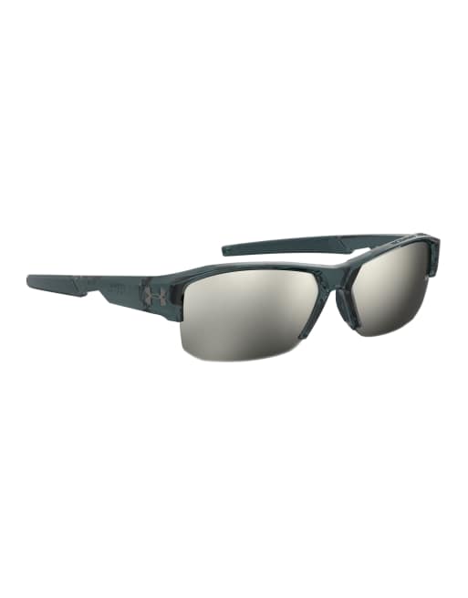 Under Armour Fanatical rectangular sunglasses with ivory lenses in clear - CLEAR, 4 of 4