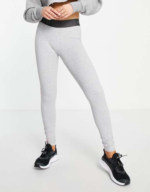 Calzedonia Grey Blend Supima Cotton Leggings