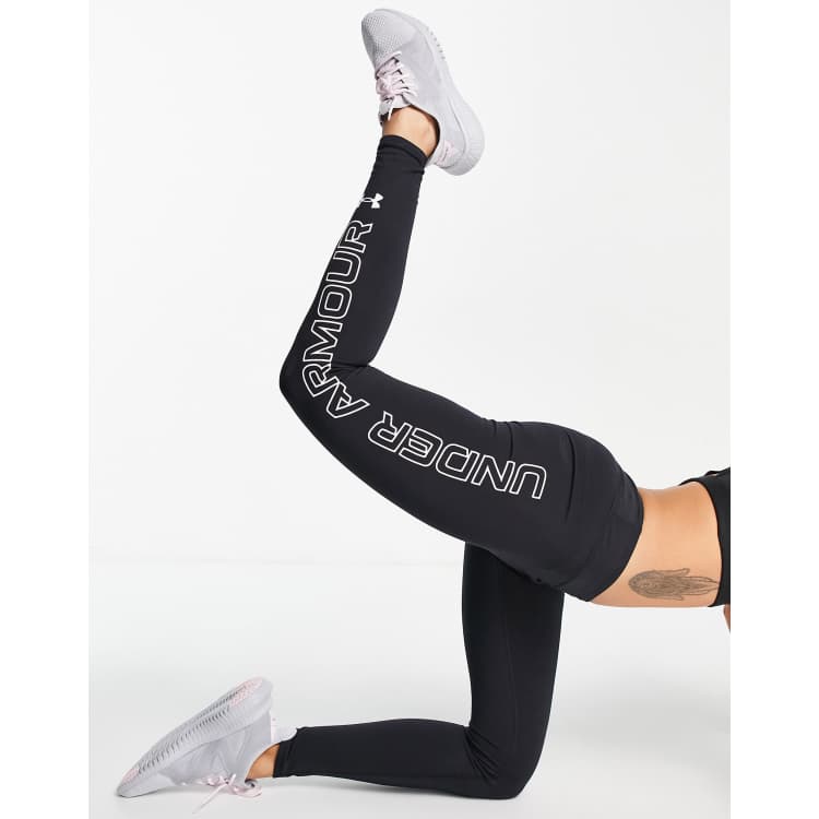 Women's San Antonio Spurs Black Marble Wordmark Leggings