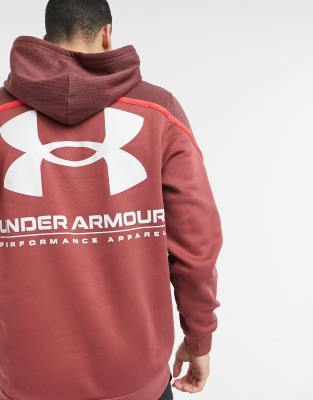 under armour felpa cappuccio