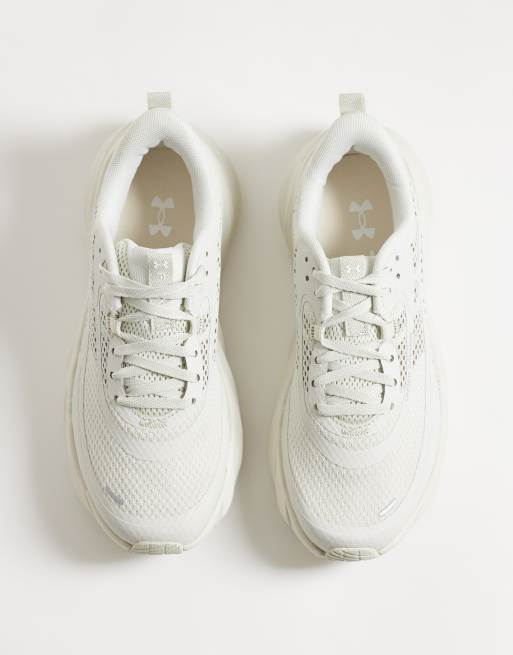 Under Armour Flex Training baskets ivoire avec détails orange, 3 de 5