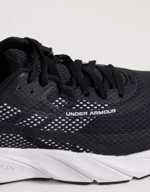 Under Armour Flex Training sneakers in zwart en wit, 3 van 5